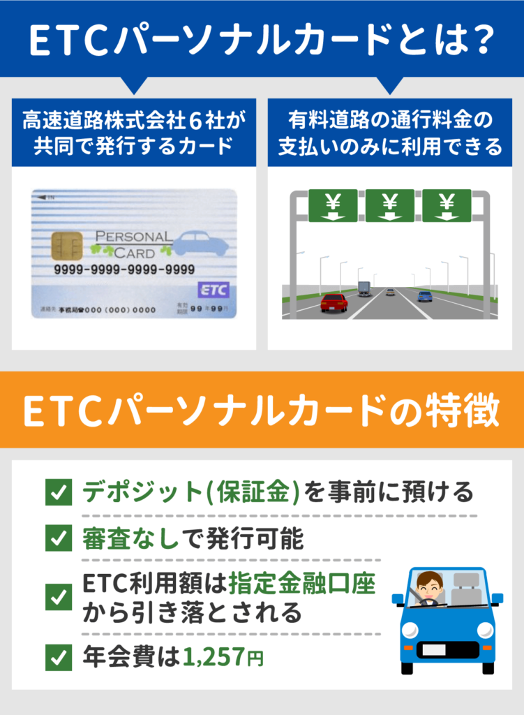 ETCパーソナルカードの基本情報