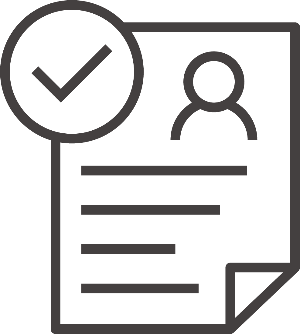 審査のイラスト